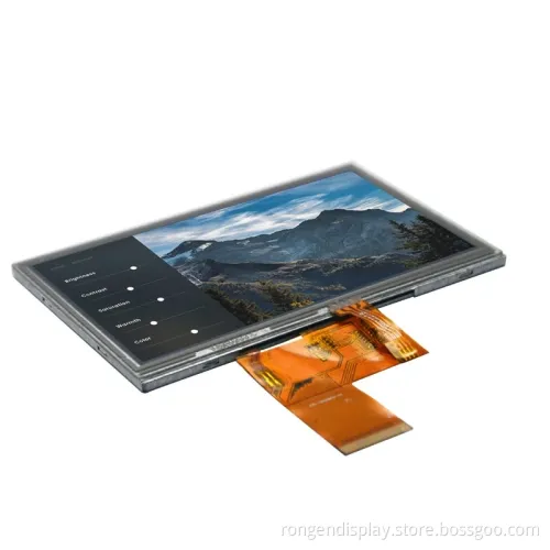 5 Inch 480*272 Resistive Touch Screen High Brightness LCD Display